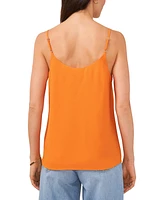 1.state Women's Spaghetti Strap Chiffon-Trim Camisole