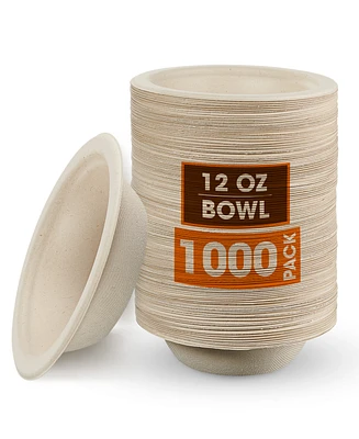 Cheer Collection 12 oz Paper Bowls,1000 Pack