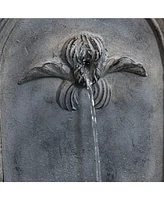 Sunnydaze Decor French-Inspired Reinforced Concrete Outdoor Water Fountain