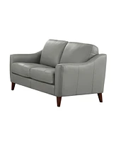 Ersa 59" Top Grain Leather Loveseat