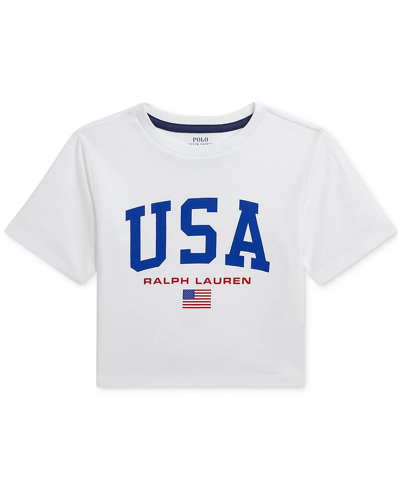 Polo Ralph Lauren Toddler & Little Girls Graphic T-Shirt