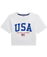 Polo Ralph Lauren Toddler & Little Girls Graphic T-Shirt