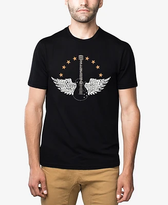La Pop Art Country Female Singers - Men's Premium Blend Word T-Shirt