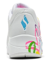 Skechers Street Women's Uno - Highlight Love Casual Sneakers from Finish Line