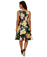 Adrianna Papell Women's Mikado High-Low Dress