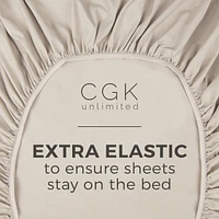 Cgk Unlimited Cotton Fitted Sheet 14