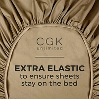 Cgk Unlimited Cotton Fitted Sheet 14