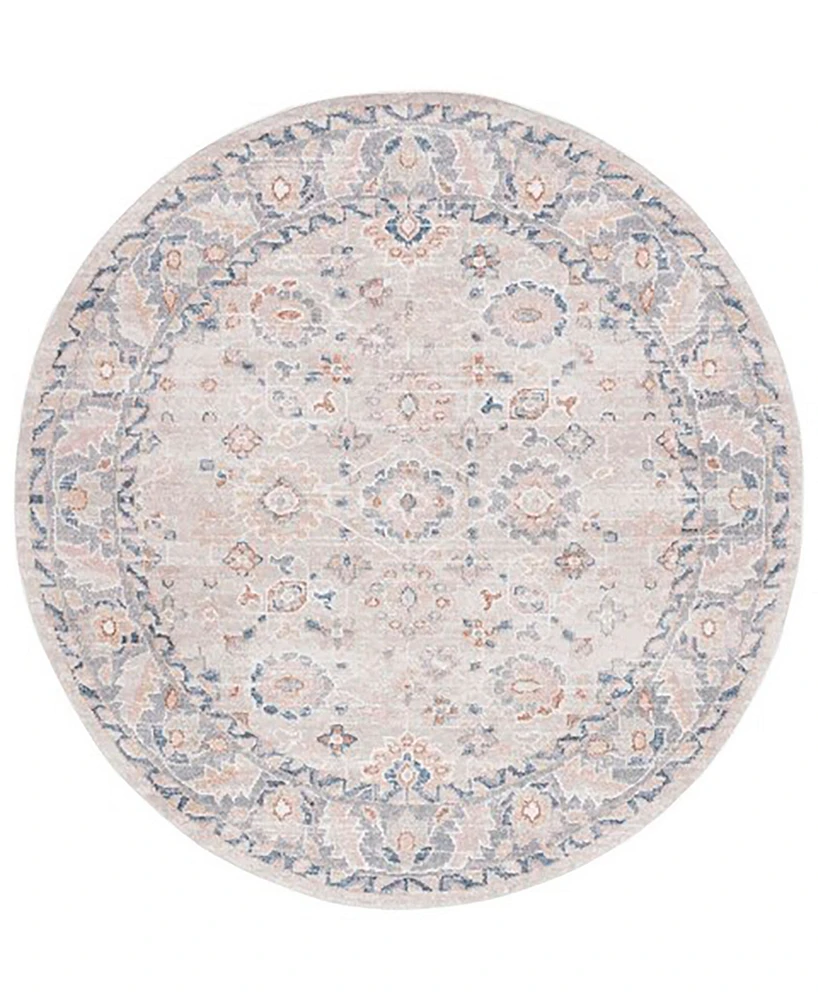 Safavieh Blair Washable 232 BLR232 6'7x6'7 Round Area Rug