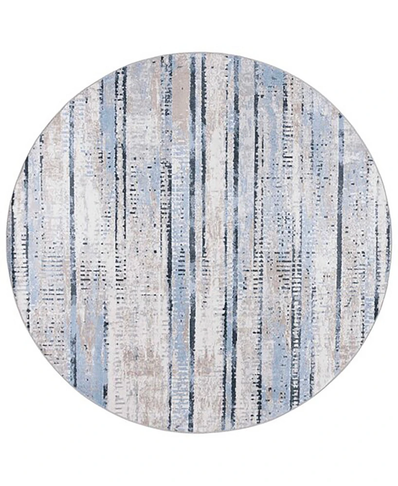 Safavieh Bayside Washable 130 Bay130 6'7x6'7 Round Area Rug