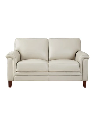 Westcott 62" Top Grain Leather Loveseat