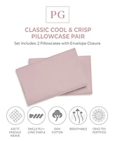 Classic Cool Crisp 2 Piece Pillowcase Set