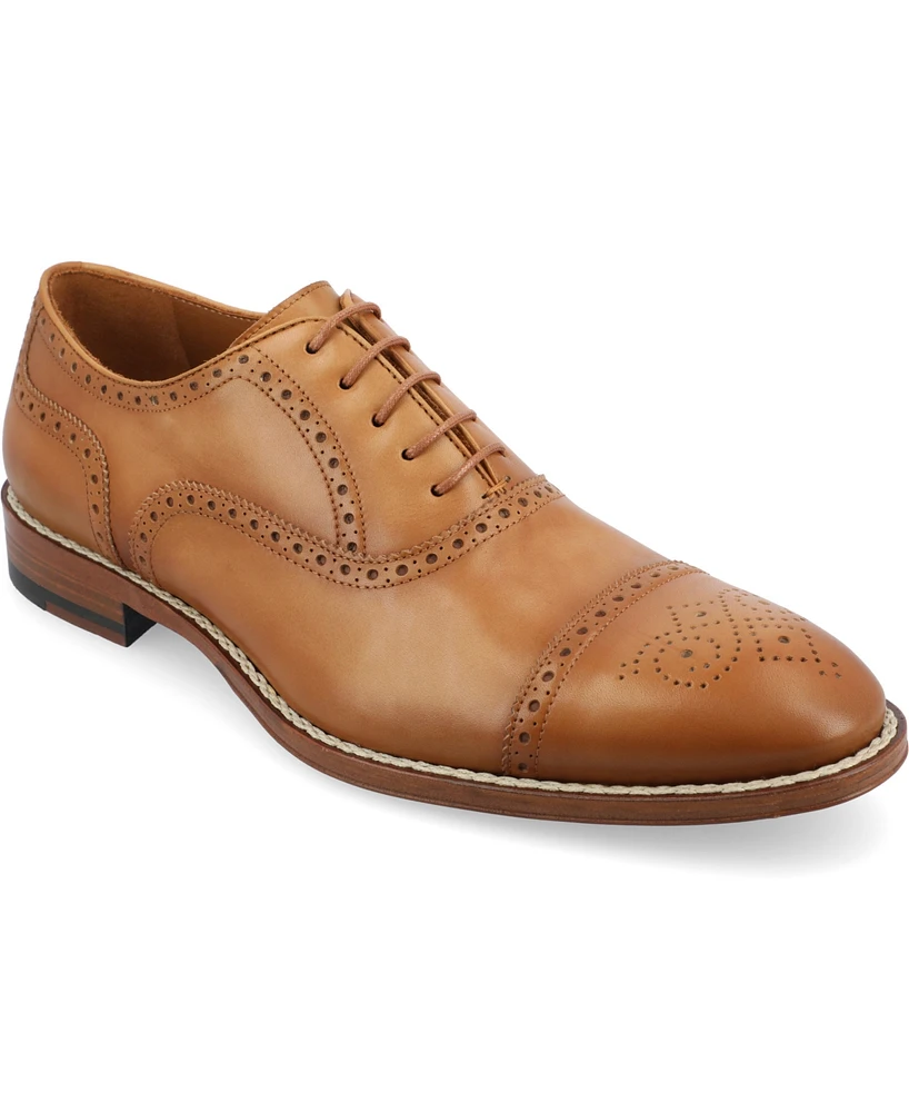 Taft Men's Noah Lace-up Dress Cap-Toe Shoe