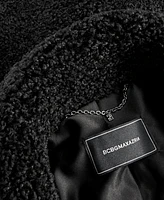 Bcbgmaxazria Women's Notched-Collar Teddy Coat