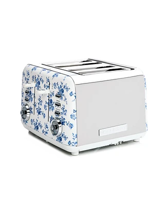 Laura Ashley China Rose 4-Slice Toaster