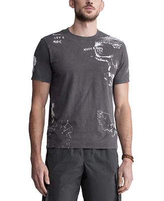 Buffalo David Bitton Men's Tupeck Classic-Fit Abstract Graphic T-Shirt