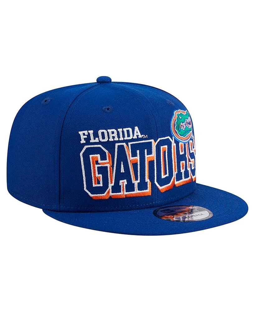 New Era Men's Royal Florida Gators Game Day 9fifty Snapback Hat