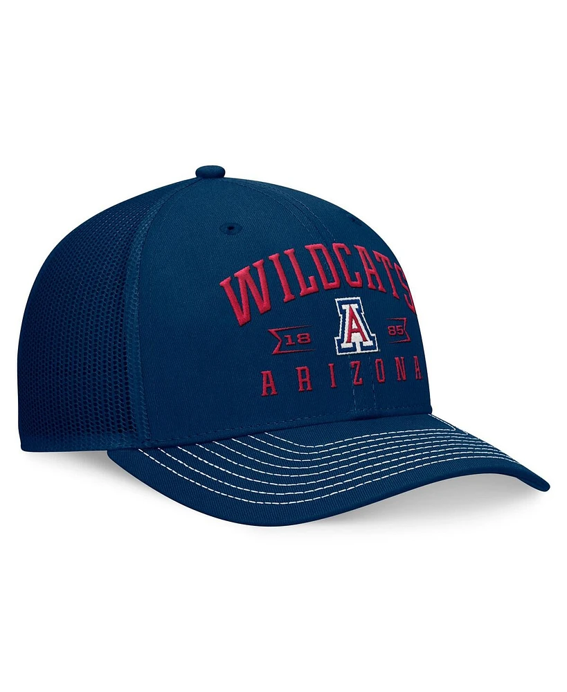 Top of the World Men's Navy Arizona Wildcats Carson Trucker Adjustable Hat