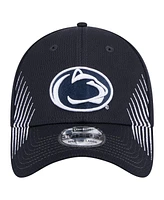 New Era Men's Navy Penn State Nittany Lions Active Slash Sides 39thirty Flex Hat