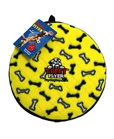 Tuffy Ultimate Flyer Yellow Bone, Dog Toy