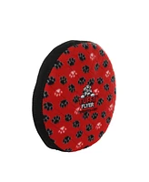 Tuffy Ultimate Flyer Red Paw, Dog Toy