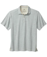 Tommy Bahama Men's Coasta Vera Short Sleeve Heathered Polo Shirt