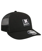 New Era Men's Black Nebraska Huskers Labeled 9Fifty Snapback Hat