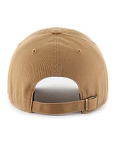 47 Brand Men's Tan Sacramento Kings Ballpark Clean Up Adjustable Hat