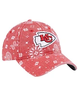 New Era Women's Red Kansas City Chiefs Paisley 9Twenty Adjustable Hat