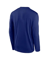 Nike Men's Royal Texas Rangers Authentic Collection Practice Performance Long Sleeve T-Shirt