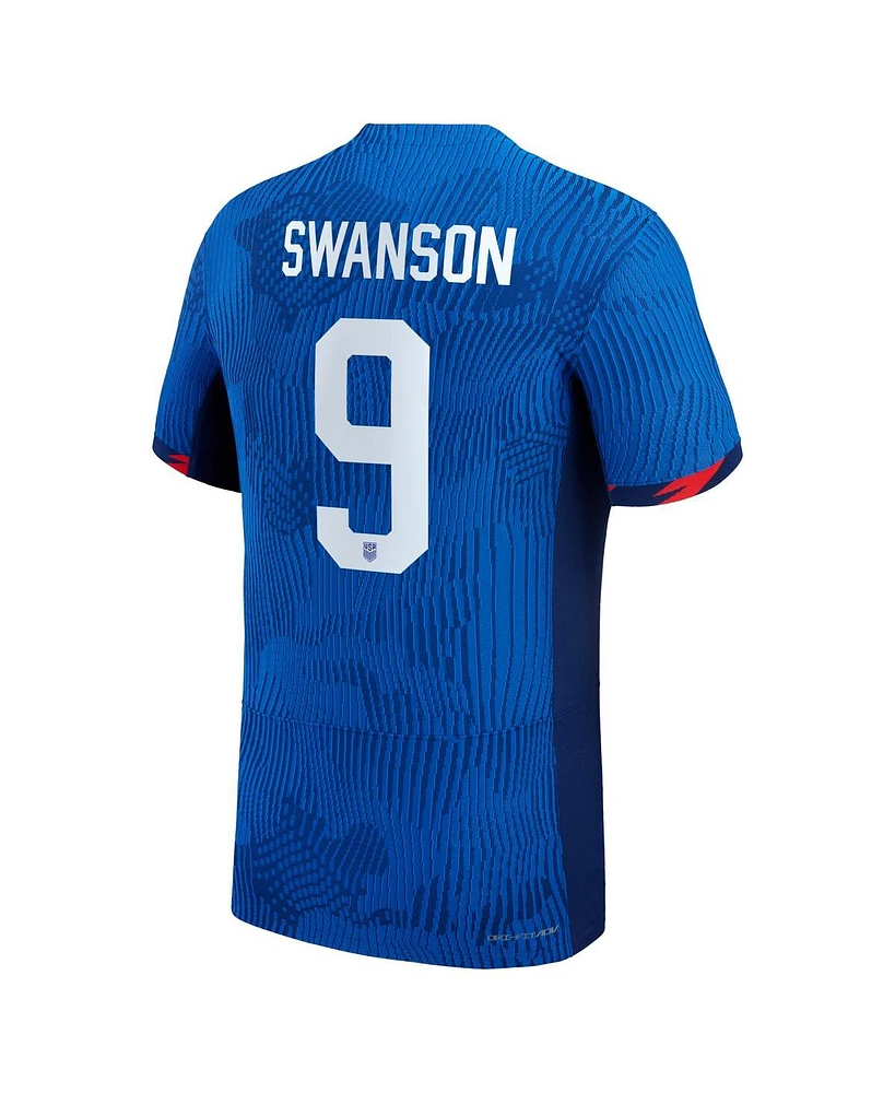 Nike Men's Mallory Swanson Royal Uswnt 2023 Away Authentic Jersey