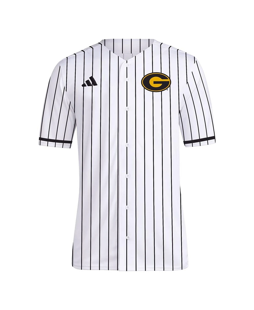 Adidas Men's White Grambling Tigers Replica Baseball Jersey