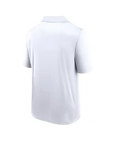 Fanatics Branded Men's White New York Giants Victory For Us Interlock Polo