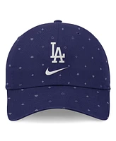 Nike Men's Royal Los Angeles Dodgers Primetime Print Club Adjustable Hat