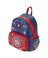 Loungefly Chicago Cubs Floral Mini Backpack