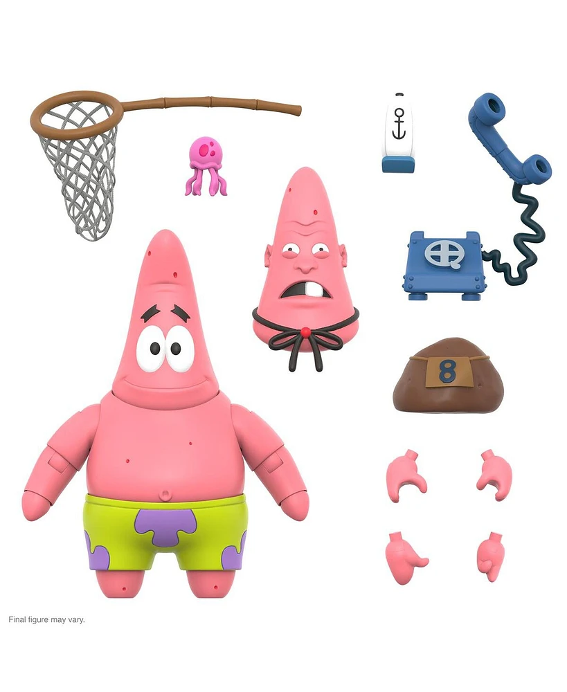 Super7 Patrick Star SpongeBob SquarePants Ultimates Figure