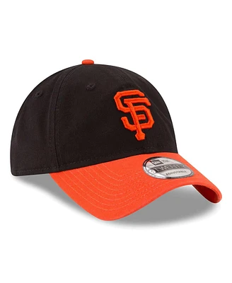 New Era Men's Black San Francisco Giants Replica Core Classic 9twenty Adjustable Hat