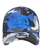 New Era Men's Camo/Black Los Angeles Rams Active 39Thirty Flex Hat