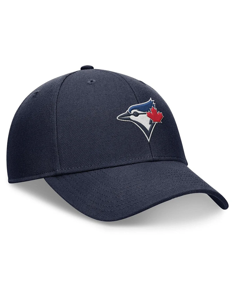 Nike Men's Navy Toronto Blue Jays Evergreen Club Performance Adjustable Hat