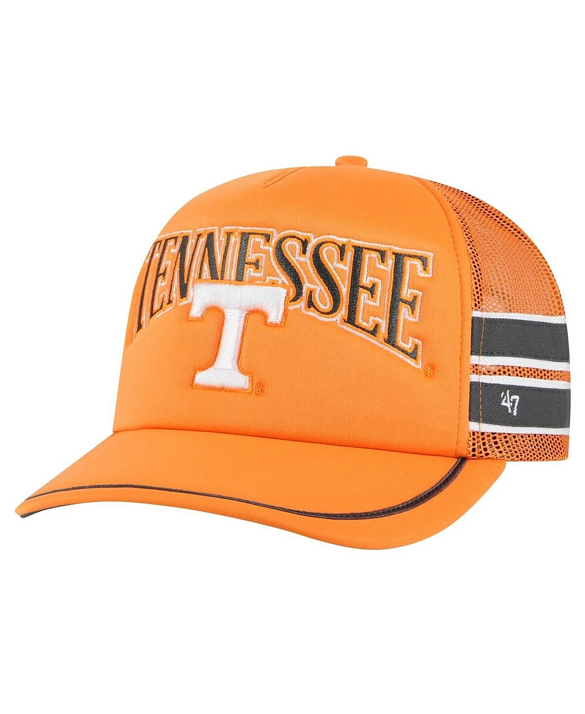 47 Brand Men's Orange Tennessee Volunteers Sideband Trucker Adjustable Hat