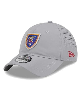 New Era Men's Gray Real Salt Lake Active 9Twenty Adjustable Hat