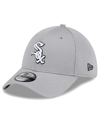 New Era Men's Gray Chicago White Sox Active Pivot 39Thirty Flex Hat