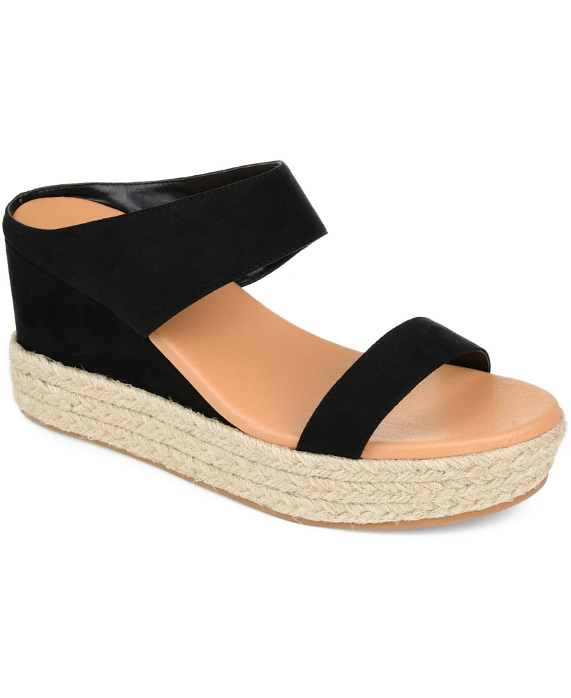 Journee Collection Women's Alissa Espadrille Sandals