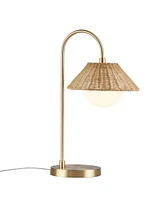 Ink+Ivy Laguna Rattan Weave Table Lamp