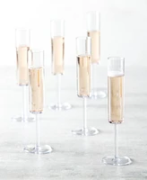 Fortessa Urbo Outdoor Clear Champagne Flute 6oz - Set of 6