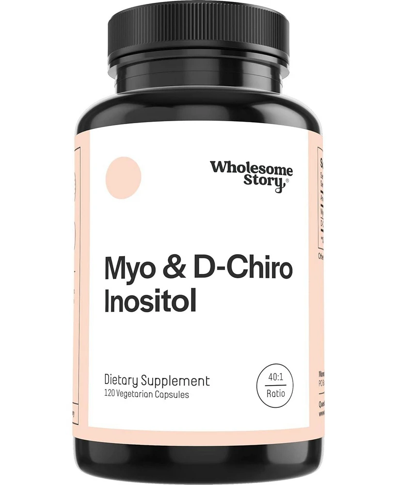 Wholesome Story Myo-Inositol & D-Chiro Inositol Blend Capsule