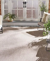 Safavieh Courtyard CY8521 Beige and 8' x 11' Sisal Weave Outdoor Area Rug