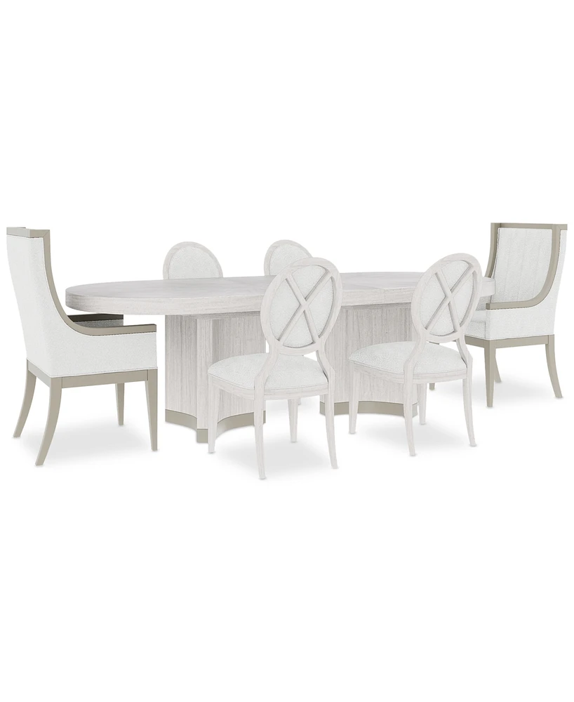 Warlington Pc. Dining Set (Table