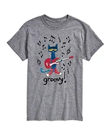 Hybrid Apparel Pete the Cat Groovy Mens Short Sleeve Tee