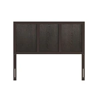 Merrick Lane Grady Full Raised Panel Wooden Adjustable Headboard Only