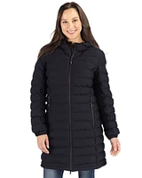 Cutter & Buck Women's Mission Ridge Repreve Eco Insulated Long Puffer Jacket